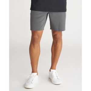 Three Nails Mens Links Golf Shorts Grey Athletic Performance Golf XL NWT